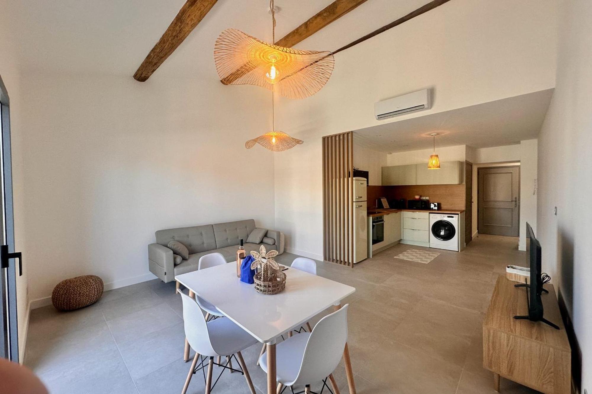 Les Palmiers - Appartement Une Chambre Vue Canal Le Grau-du-Roi Exteriér fotografie