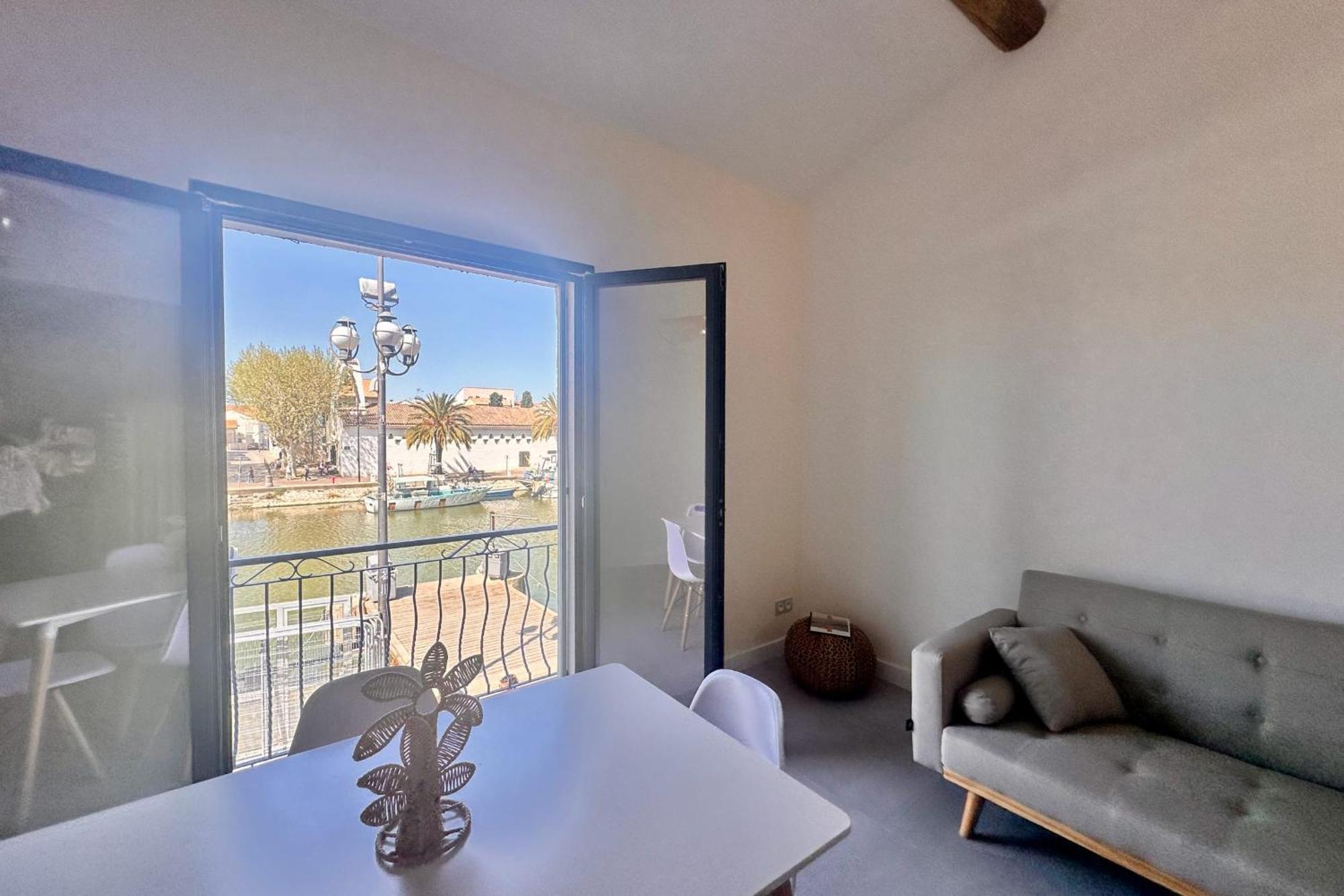 Les Palmiers - Appartement Une Chambre Vue Canal Le Grau-du-Roi Exteriér fotografie
