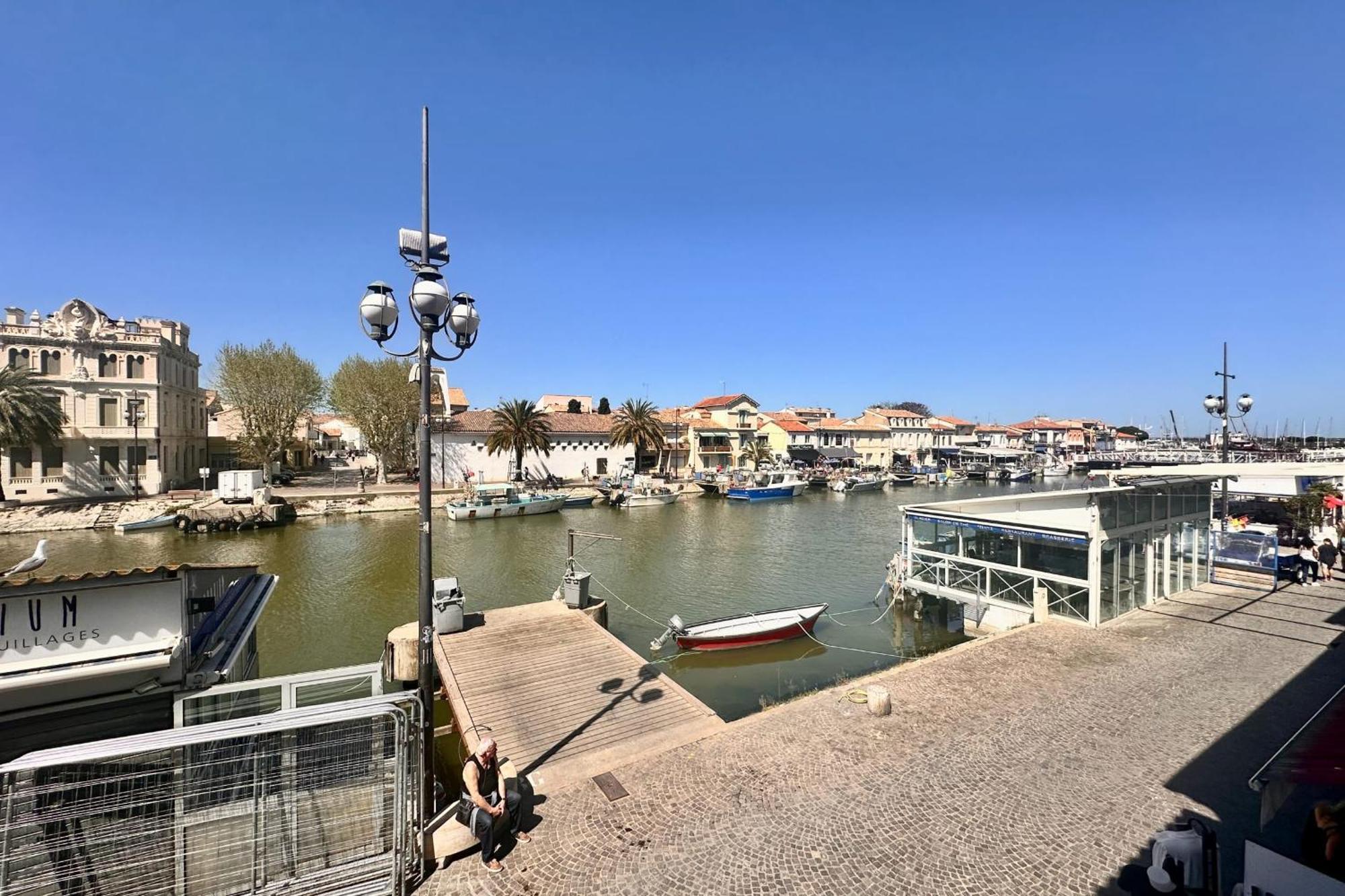 Les Palmiers - Appartement Une Chambre Vue Canal Le Grau-du-Roi Exteriér fotografie